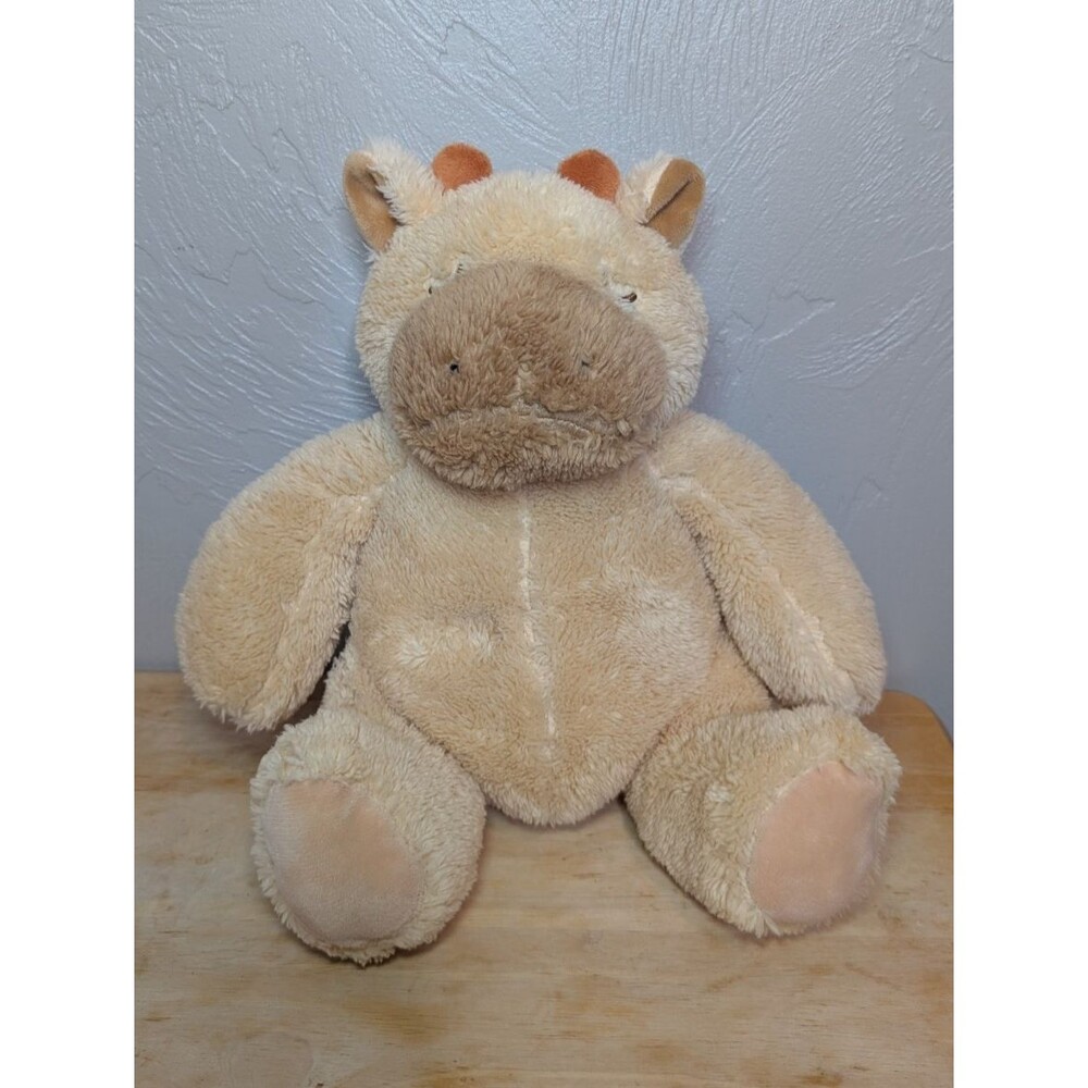 Silver One Yellow Sleeping Giraffe 13" Plush Stuffed Animal